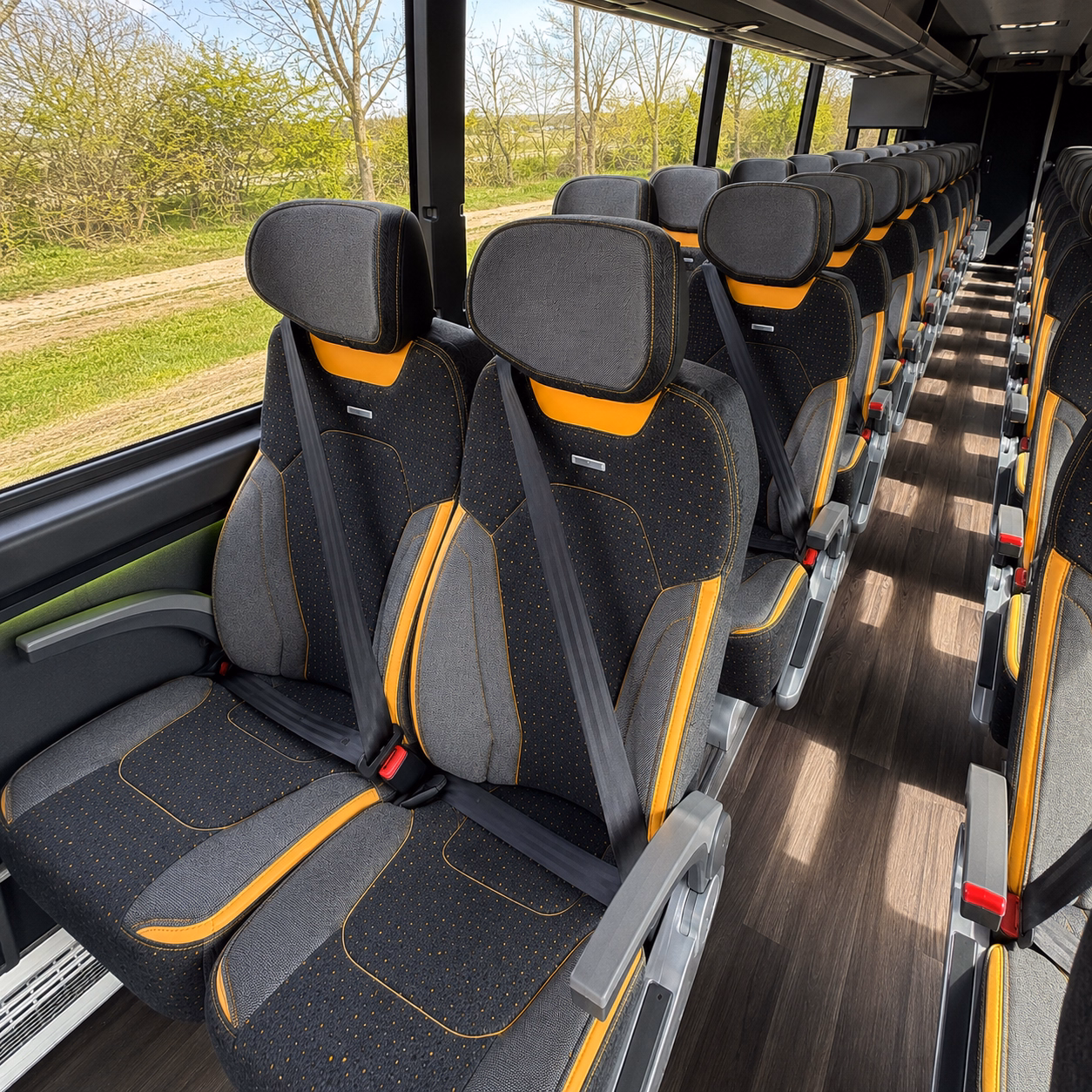 peoria corporate event transportation onboard seating