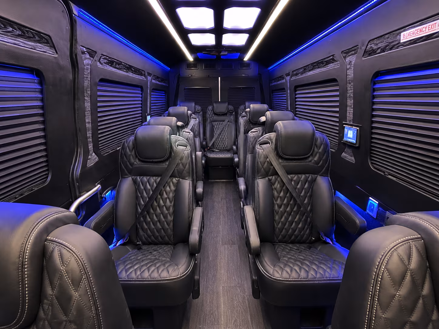 peoria employee transportation onboard seating