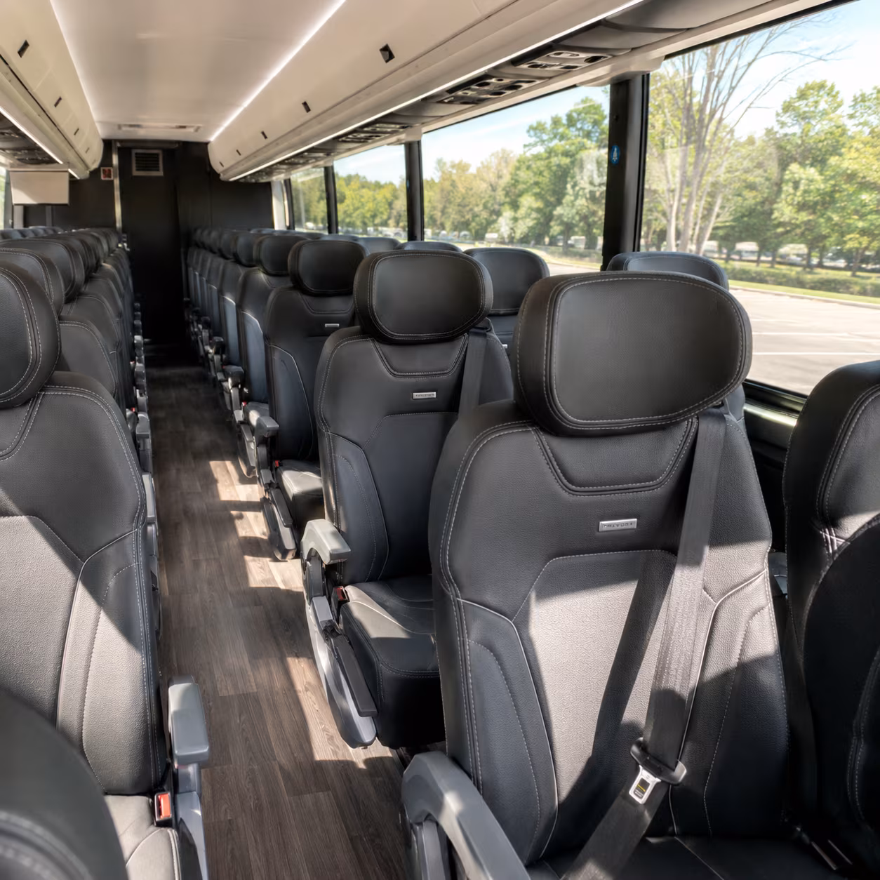 peoria sporting event transportation onboard seating